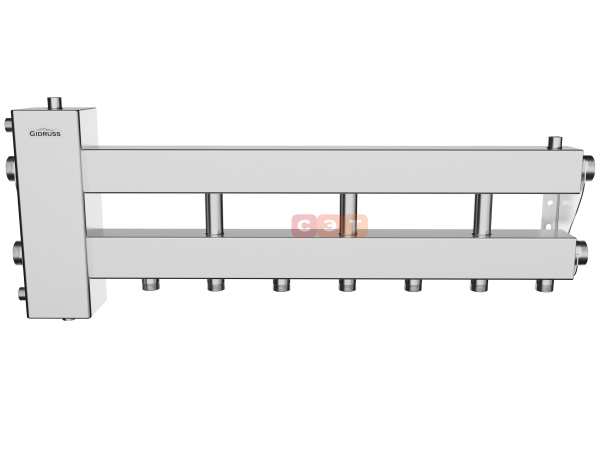 BMSS-150-4D (нерж., до 150 кВт, подкл. котла G 1½″, 3 контура G 1″, боковой контур G 1½″)